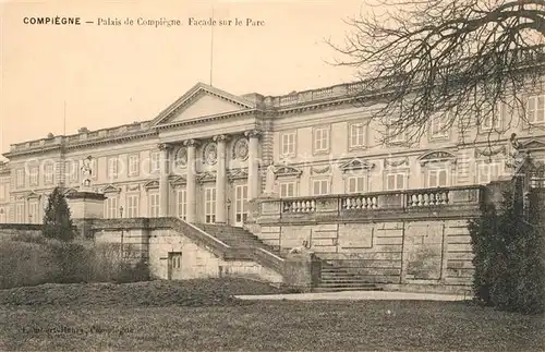 AK / Ansichtskarte Compiegne_Oise Palais de Compiege facade sur le parc Compiegne Oise