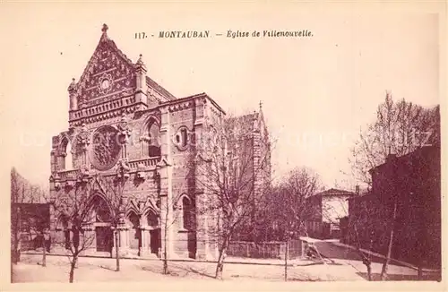 AK / Ansichtskarte Montauban_Tarn et Garonne Eglise de Villenouvelle 