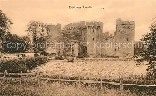 AK / Ansichtskarte Bodiam_Castle Ansicht Bodiam_Castle