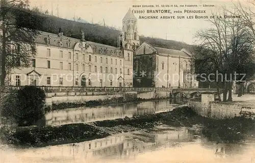 AK / Ansichtskarte Brantome Abbaye Brantome