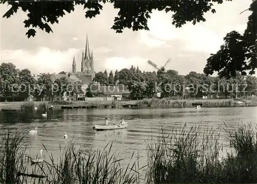 AK / Ansichtskarte Werder_Havel Havelpartie Werder Havel