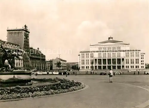 AK / Ansichtskarte Leipzig Opernhaus am Karl Marx Platz Leipzig