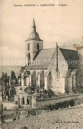 AK / Ansichtskarte Marconne Eglise Marconne