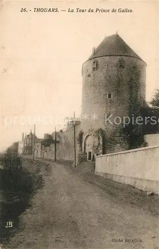 AK / Ansichtskarte Thouars_ Deux Sevres La Tour du Prince de Galles 