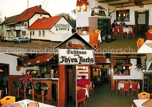 AK / Ansichtskarte Uftrungen Gasthaus Zum Thyra Fuchs Bar Gastraeume Uftrungen