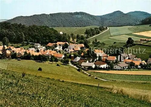 AK / Ansichtskarte Benkhausen Panorama Naturpark Diemelsee Landkarte Benkhausen