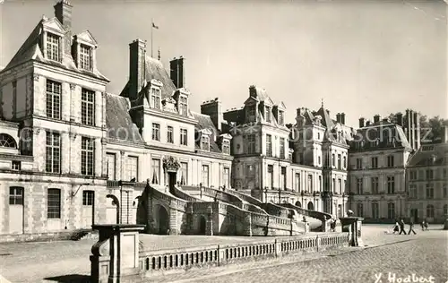 AK / Ansichtskarte Fontainebleau_Seine_et_Marne Palais  Fontainebleau_Seine