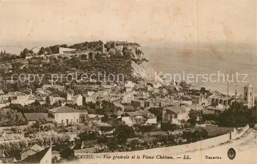 AK / Ansichtskarte Cassis Vue generale et le Vieux Chateau Cassis