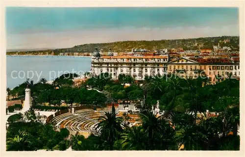 AK / Ansichtskarte Nice_Alpes_Maritimes Panorama Theatre de Verdure et les Jardins Cote d Azur Nice_Alpes_Maritimes