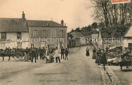 AK / Ansichtskarte Jouy_d_Eure et Loir Le Marche Jouy_d_Eure et Loir