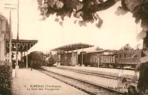 AK / Ansichtskarte Riberac La Gare des Voyageurs Riberac