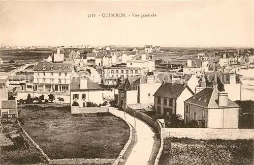 AK / Ansichtskarte Quiberon_Morbihan Vue generale Quiberon Morbihan