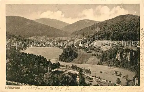 AK / Ansichtskarte Bad_Herrenalb Panorama Schwarzwald Bad_Herrenalb