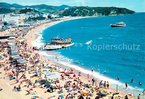 AK / Ansichtskarte Lloret_de_Mar Vue generale de la plage Lloret_de_Mar