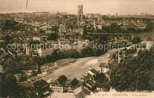 AK / Ansichtskarte Fribourg_FR Vue generale Fribourg FR