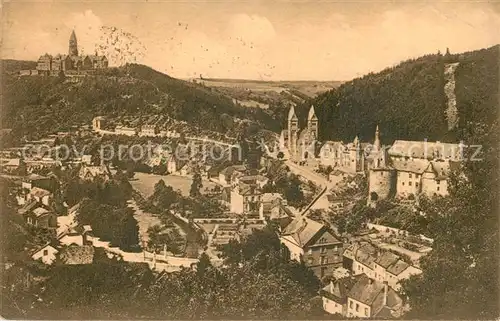 AK / Ansichtskarte Clervaux et Abbaye St Maurice Clervaux