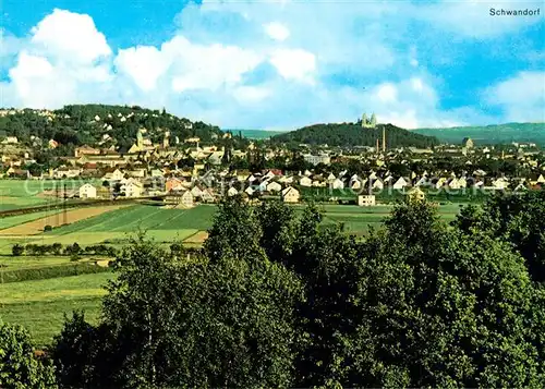 AK / Ansichtskarte Schwandorf Panorama Schwandorf