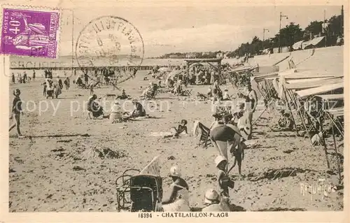 AK / Ansichtskarte Chatelaillon Plage La Plage Chatelaillon Plage