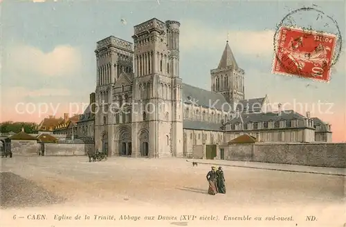 AK / Ansichtskarte Caen Eglise de la Trinit? Abbaye aux Dames Caen