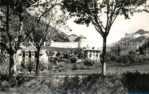 AK / Ansichtskarte Colmars_les_Alpes Hostellerie Vauban et Fort de Savoie 