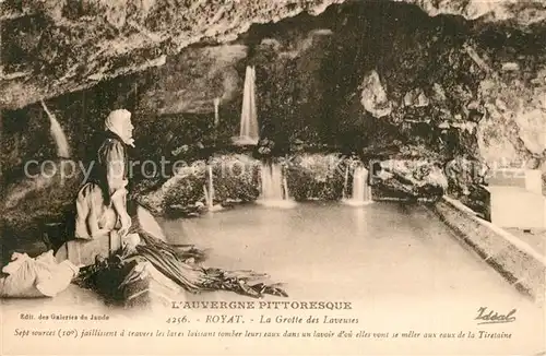 AK / Ansichtskarte Royat_les_Bains La Grotte des Laveuses Royat_les_Bains