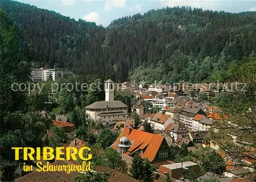 AK / Ansichtskarte Triberg_Schwarzwald  Triberg Schwarzwald