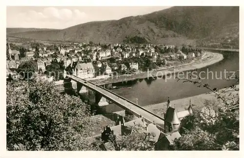 AK / Ansichtskarte Traben Trarbach Moselpartie Moselbruecke Traben Trarbach