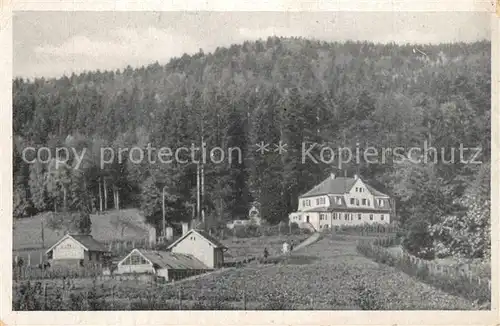 AK / Ansichtskarte Schaufling Sanatorium am Hausstein Fremdenhaus Schaufling