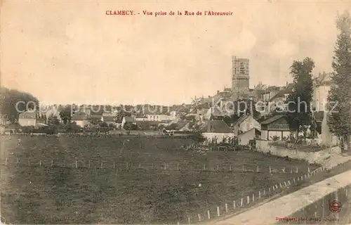 AK / Ansichtskarte Clamecy_Nievre Vue prise de la Rue de l Abreuvoir Clamecy_Nievre