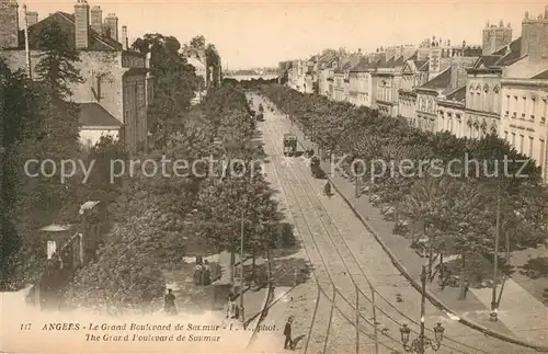 AK / Ansichtskarte Angers Le Grand Boulevard de Saumur Angers