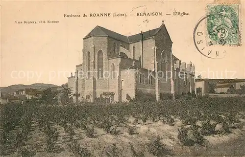 AK / Ansichtskarte Renaison Eglise Kirche Renaison