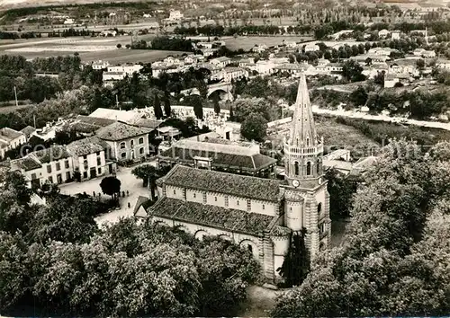 AK / Ansichtskarte Saint_Paul_Cap_de_Joux Eglise vue aerienne Saint_Paul_Cap_de_Joux