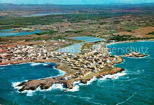 AK / Ansichtskarte Colonia_de_San_Jordi Ses Salines vista aerea Colonia_de_San_Jordi