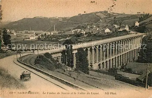 AK / Ansichtskarte Saint Brieuc_Cotes d_Armor Viaduc de Souzin Vallee du Legue Saint Brieuc_Cotes d