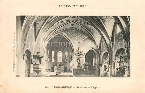 AK / Ansichtskarte Labruguiere Interieur Eglise Labruguiere