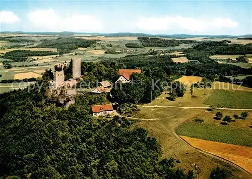 AK / Ansichtskarte Neumarkt_Oberpfalz Burgruine Wolfstein Fliegeraufnahme Neumarkt Oberpfalz