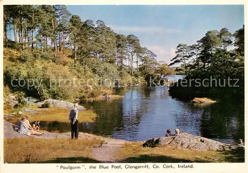 AK / Ansichtskarte Glengarriff Pougorm the Blue Pool Lake landscape Glengarriff