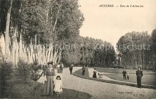 AK / Ansichtskarte Auxerre Parc de lArbre Sec Auxerre