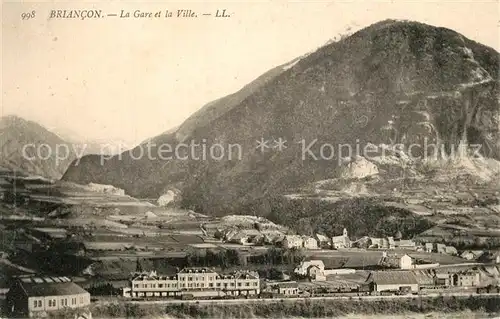 AK / Ansichtskarte Briancon La Gare la Ville Briancon