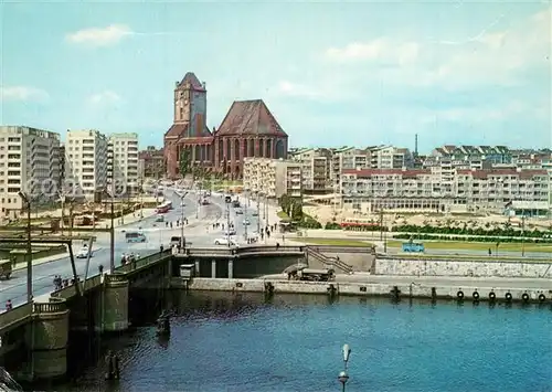 AK / Ansichtskarte Szczecin_Stettin Panorama od strony Odry Szczecin_Stettin