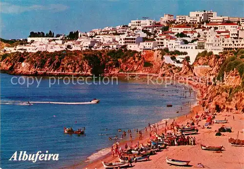 AK / Ansichtskarte Albufeira Panorama Strand Albufeira