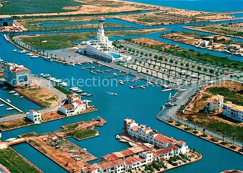 AK / Ansichtskarte Ampuriabrava Vista aerea Ampuriabrava