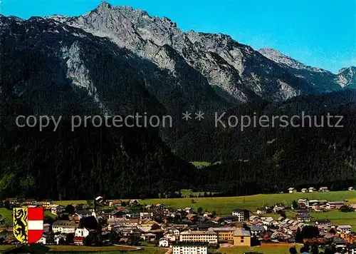 AK / Ansichtskarte Abtenau Panorama Lammertal gegen Wieswand Alpen Abtenau
