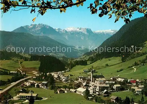 AK / Ansichtskarte Russbach_Pass_Gschuett Panorama Tennengebirge Russbach_Pass_Gschuett