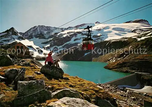 AK / Ansichtskarte Uttendorf_Salzburg Seilbahn Enzingerboden Weisssee Alpenvereinshaus Rudolfshuette Bergsee Kraftwerk Hohe Tauern Uttendorf Salzburg