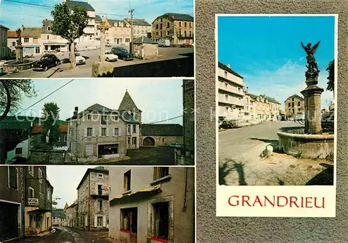 AK / Ansichtskarte Grandrieu_Lozere Vue partielle Grandrieu Lozere