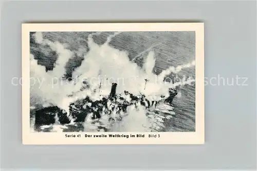 AK / Ansichtskarte Militaria_Deutschland_WK2 Von Stalingrad bis N?rnberg Wende auf dem Atlantik Verluste ?ber Verluste Eilebrecht Zigaretten 