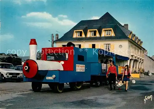 AK / Ansichtskarte Fort Mahon Plage Petit Train City Express Collection Couleurs et Lumiere de France Fort Mahon Plage