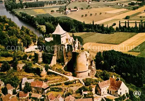 AK / Ansichtskarte Castelnaud la Chapelle Chateau vue aerienne Castelnaud la Chapelle