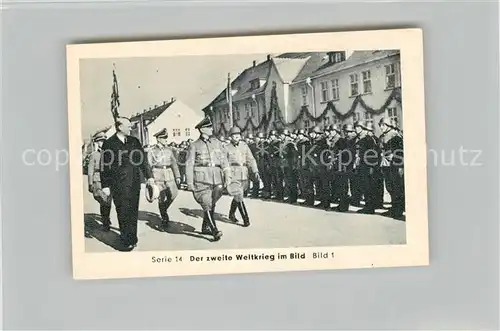 AK / Ansichtskarte Militaria_Deutschland_WK2 Von N?rnberg bis Stalingrad Freiwillige f?r H. Legion Norwegen Eilebrecht Zigaretten 